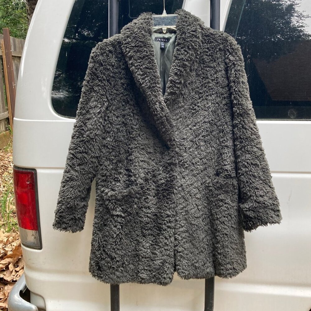 TRIBAL FUR COAT SZ P/S